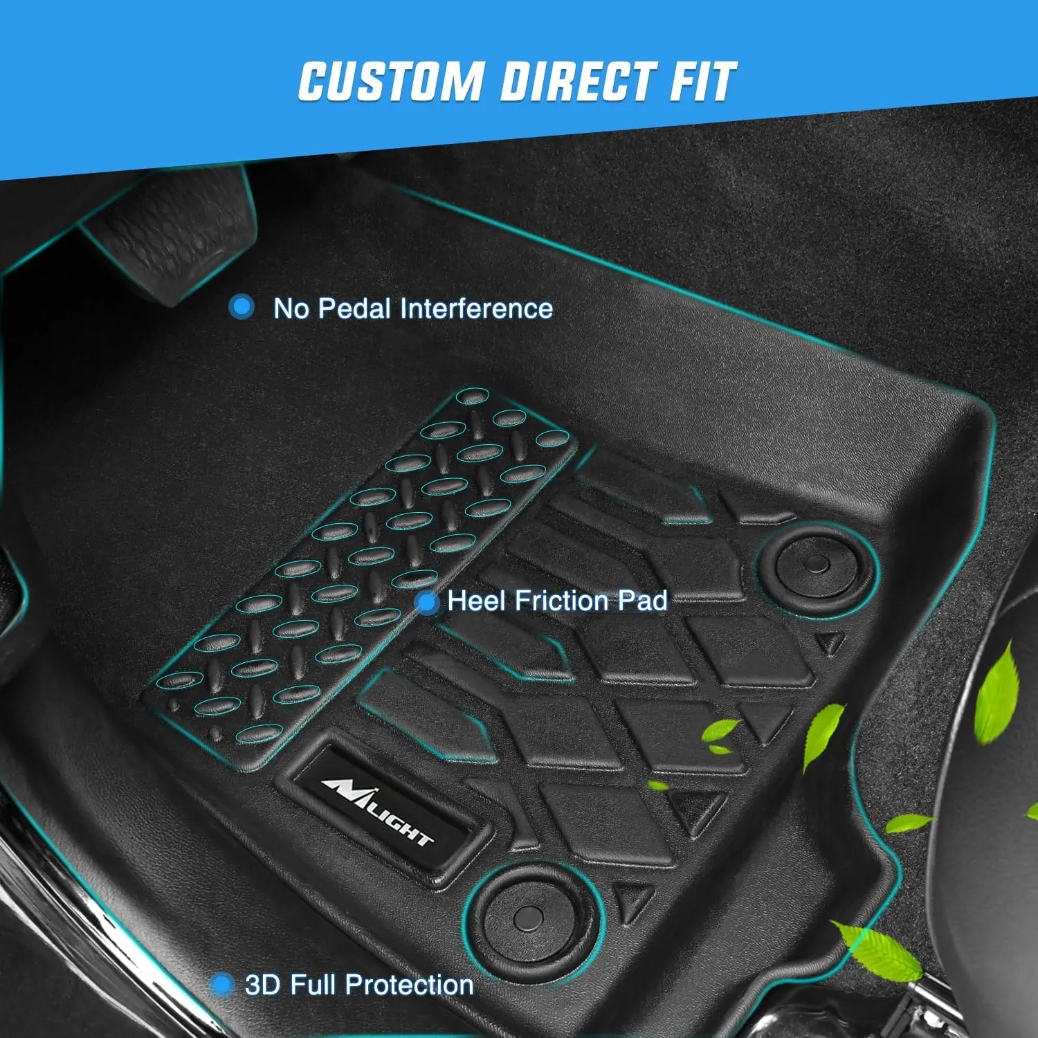 2016-2020 Chevy Cruze TPE Floor Mats