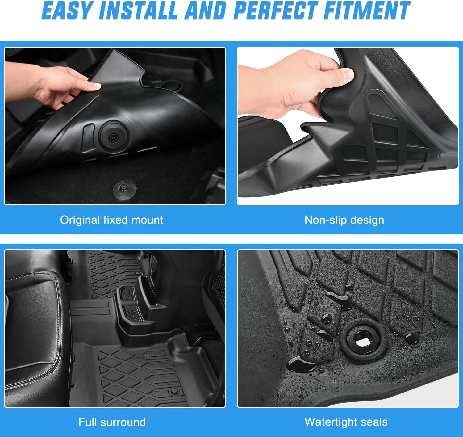2016-2020 Chevy Cruze TPE Floor Mats