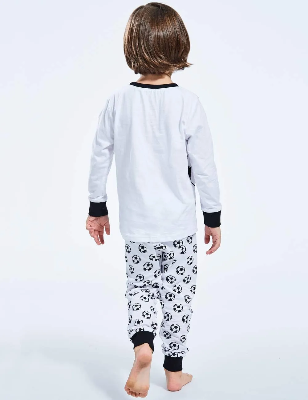 A&J DESIGN Cotton Sports Pjs for 2-14 Years Kids, 2-Piece Pajamas Set