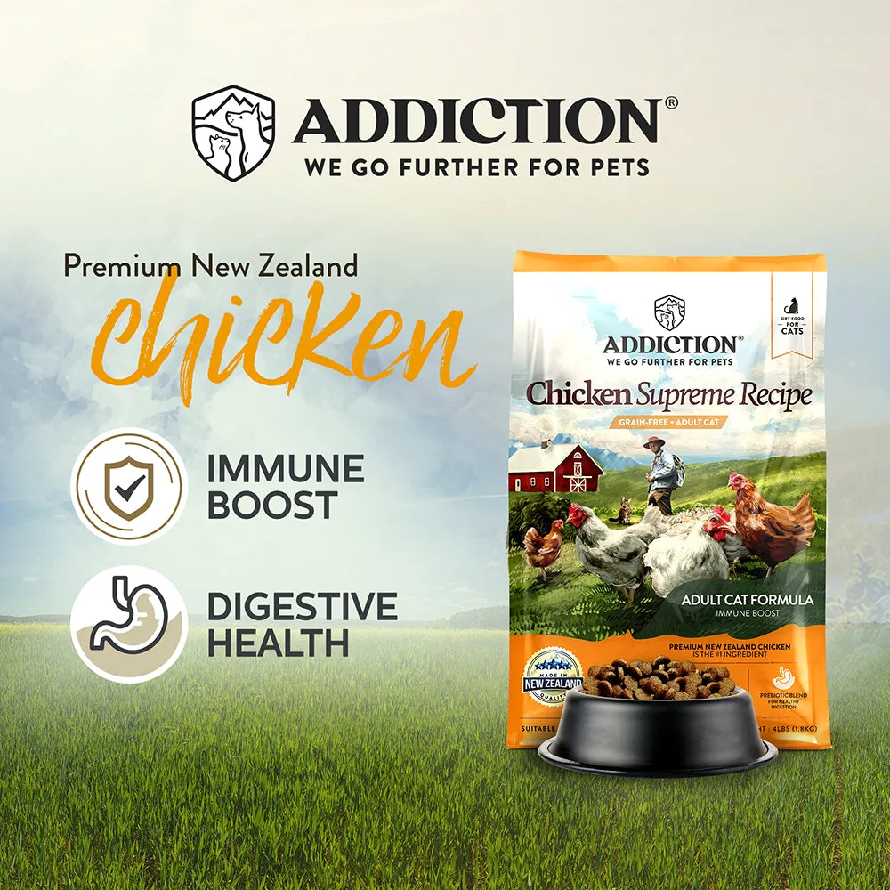 Addiction Cat Chicken Supreme Grain-Free 4lb