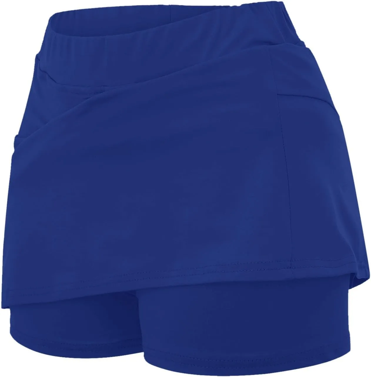 Athletic Skorts for Women Running Tennis Skirt with Shorts High Waist Tummy Control Skirts with Pocket Workout Skorts