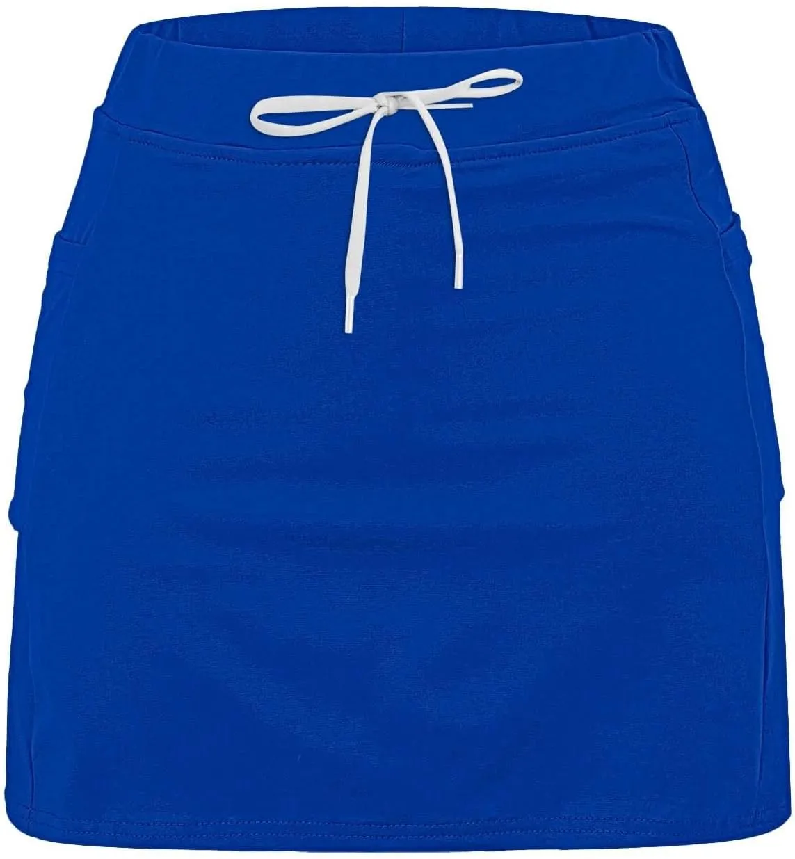 Athletic Skorts for Women with Pockets Plus Size Tummy Control Drawstrings High Waisted Tennis Skirts Yoga Shorts