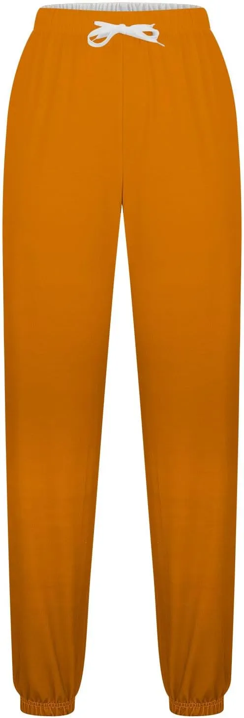 Binmer Custom Sweatpants Jogger Pants for Womens, Personalized Design Your Own Add Image Text Photo Drawstring Sport Trousers