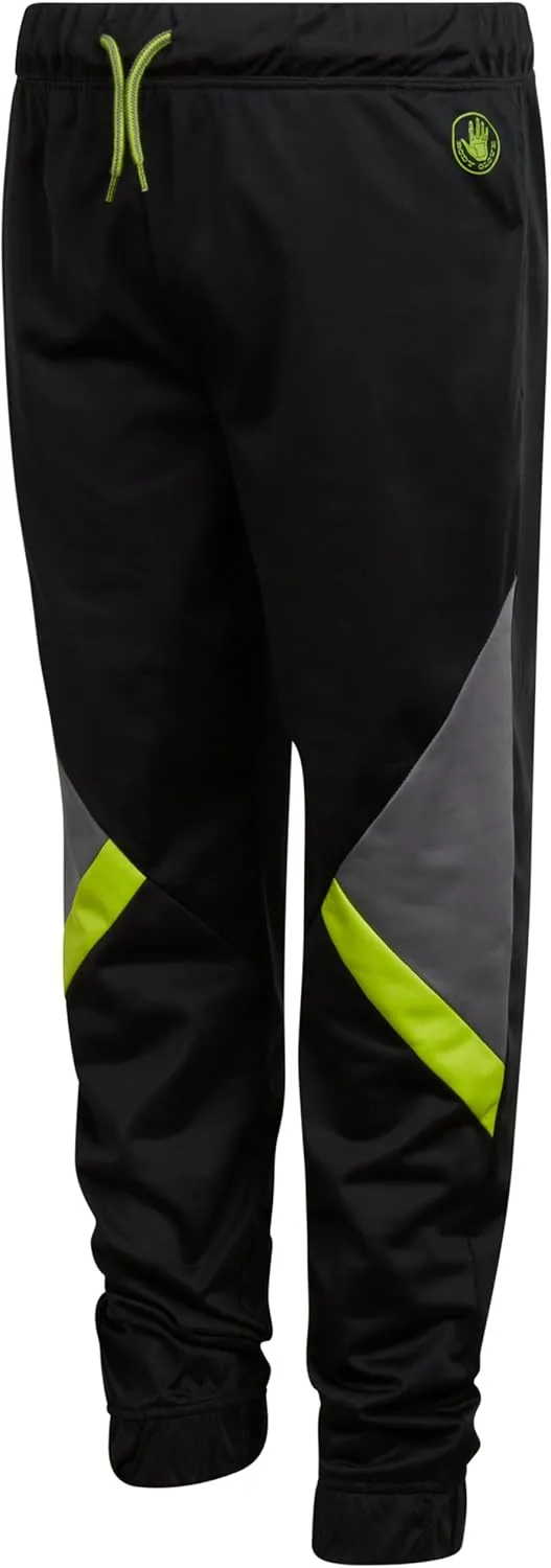 Body Glove Boys Sweatpants - 4 Pack Tricot Athletic Kids Joggers Clothes for Boys Jogger Pants with Pockets (Size: 8-18)