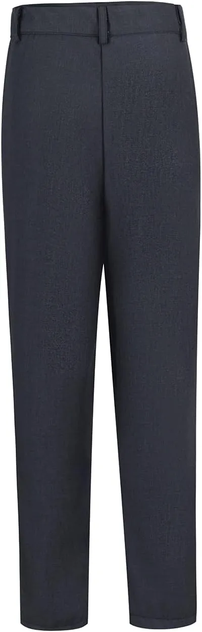 Boys' Flat Front Dress Pants Adjustable Waist School Uniforms Pants