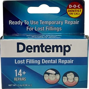 dentemp Lost Filling Dental Repair Kit 2.2g