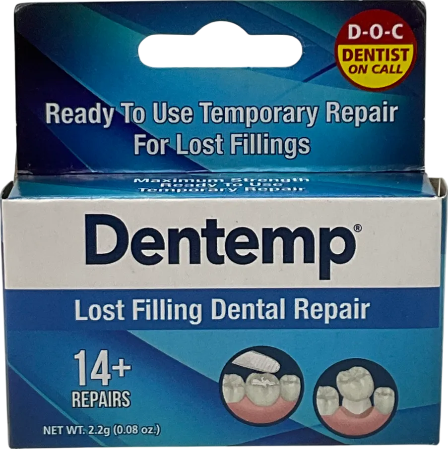 dentemp Lost Filling Dental Repair Kit 2.2g