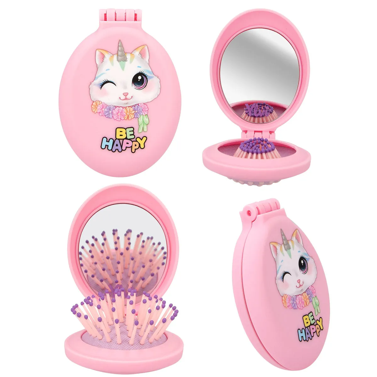 Depesche Ylvi Folding Hairbrush (1pc)