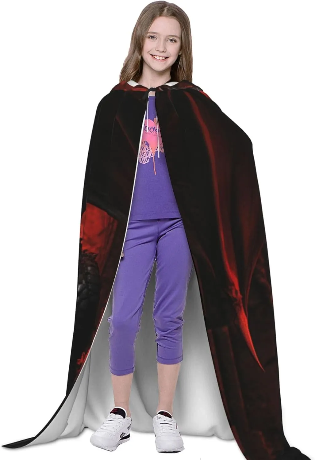 Dragon Halloween Cape For Teenagers, Hooded Cloak Long Cape Costume Cloak For Party Or Cosplay