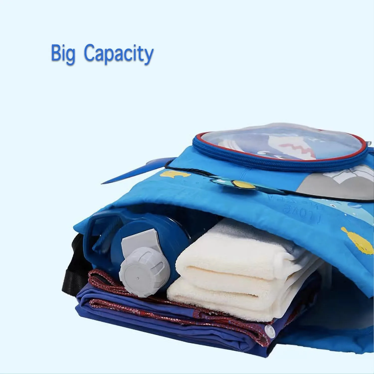 Dry Wet Separated Swim Bags for Swimmers Shark Pool Gear Drawstring Gym Bag Beach Backpack for Women Men Boys Girls Teener Camping Hiking Shopping Swimming Dance Travel With Shoe Compartments