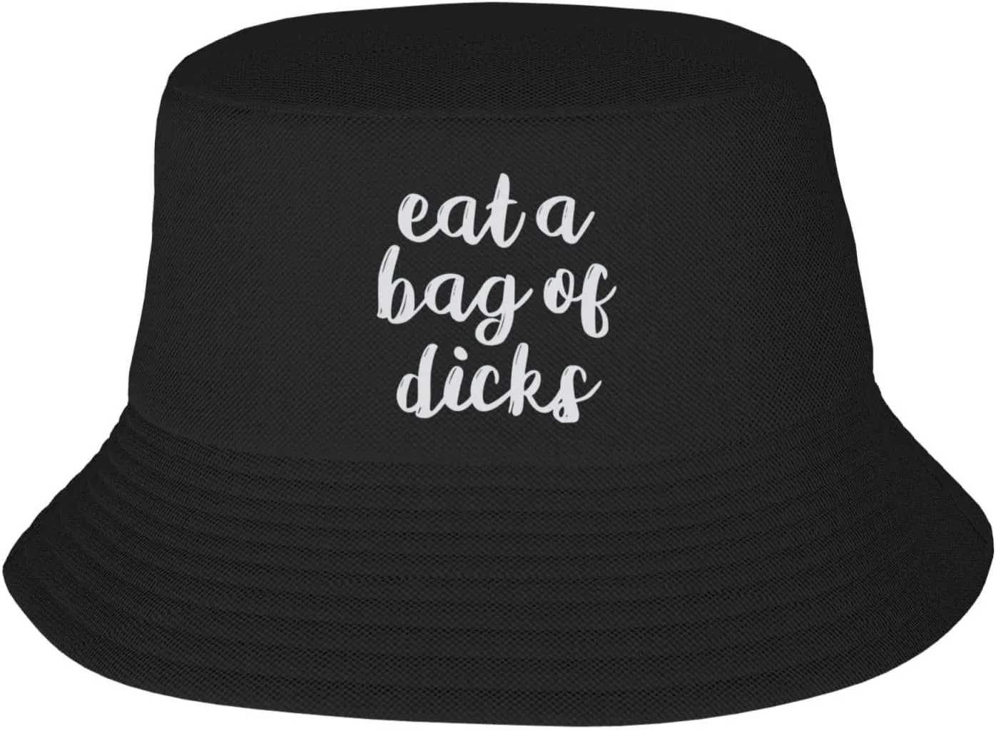 Eat A Bag of Dicks Fisherman Hat for Women Men Bucket Hat Summer Beach Hat