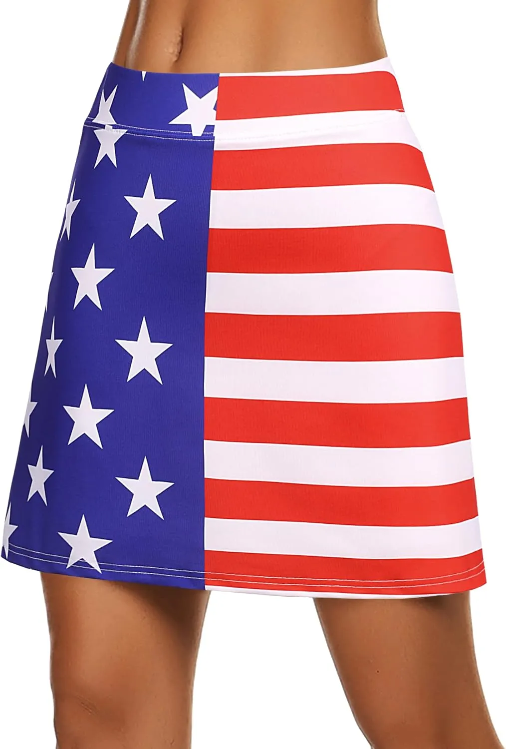 Ekouaer Women's Active Performance Skort Lightweight Skirt for Running Tennis Golf Workout Sports