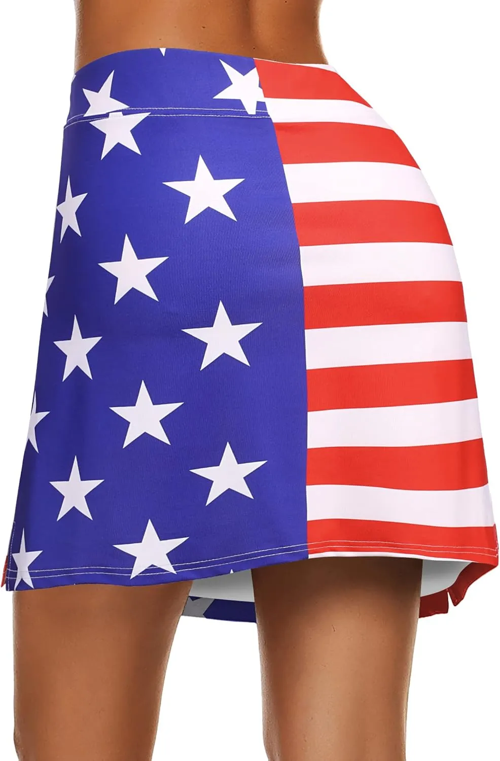 Ekouaer Women's Active Performance Skort Lightweight Skirt for Running Tennis Golf Workout Sports