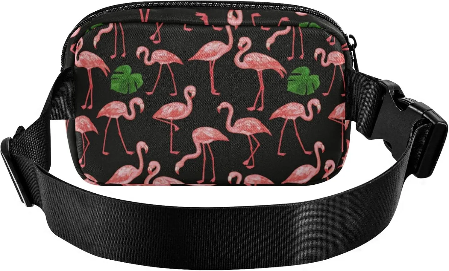 Flamingo (60) Fanny Packs for Women Crossbody Bags Everywhere Belt Bag with Adjustable Strap Fashion Waist Pack for Shopping Running Travel