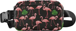 Flamingo (60) Fanny Packs for Women Crossbody Bags Everywhere Belt Bag with Adjustable Strap Fashion Waist Pack for Shopping Running Travel