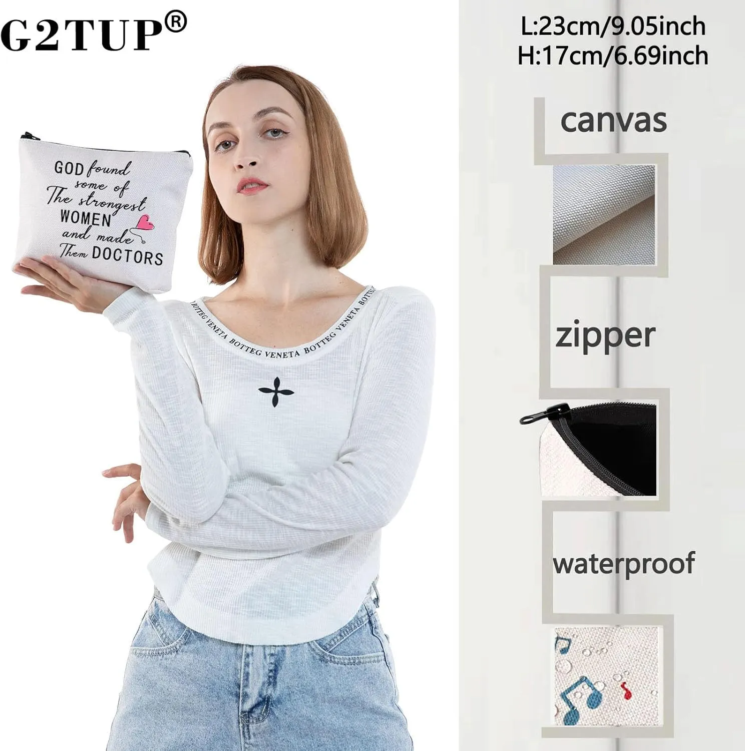 G2TUP Doctor Bags for Women Medical Supplies Bag for Doctors Medical Doctor Graduation Gift