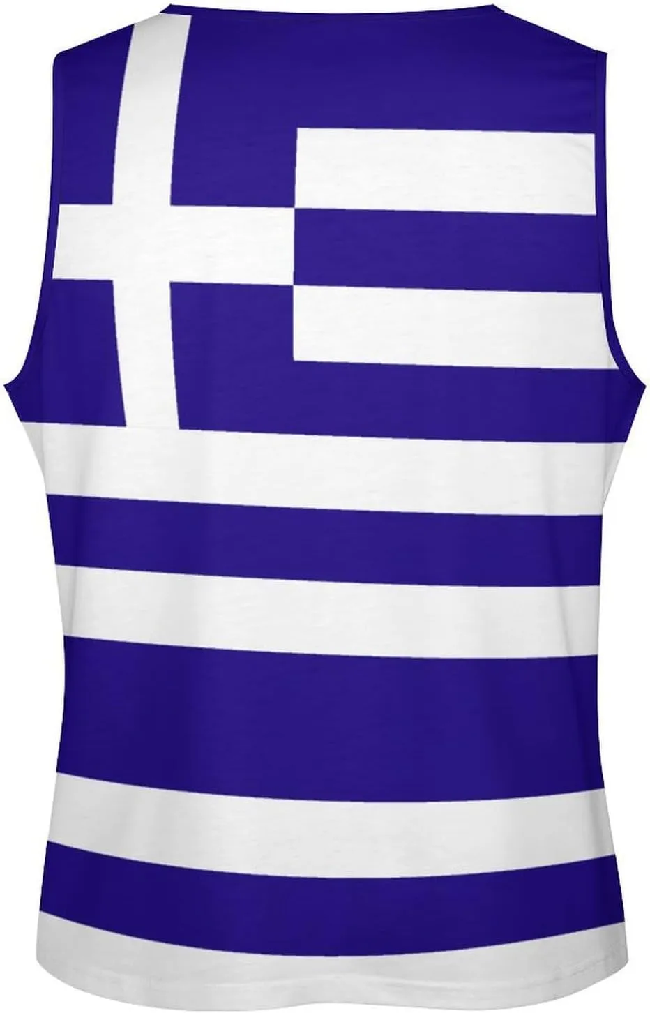 Guam Flag Tank Tops Beach Summer Sleeveless Shirts Vacation Tanks Gym Tank T-Shirt Top for Men