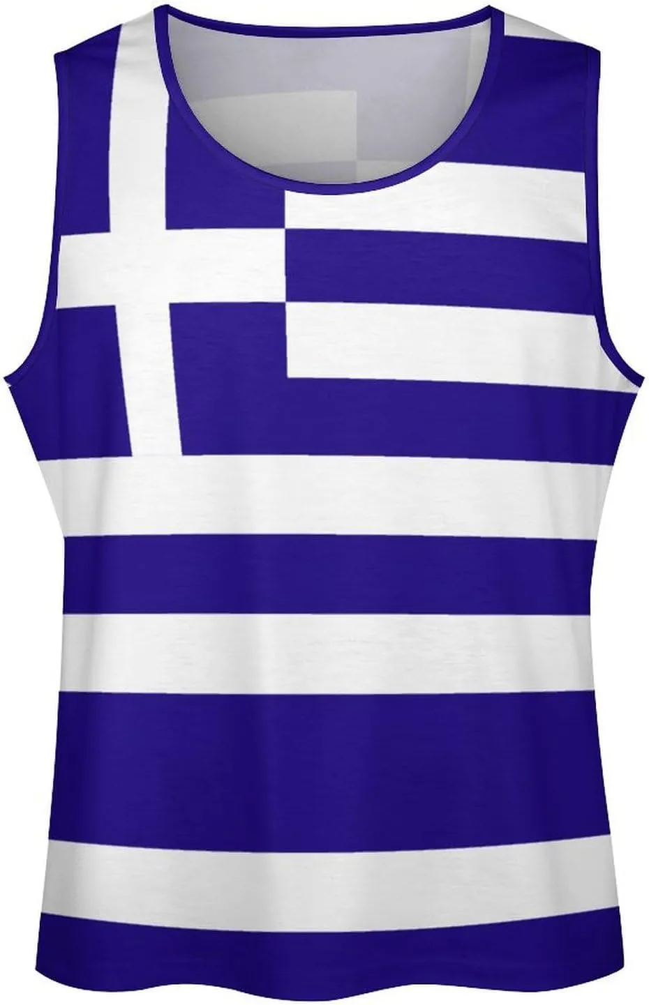 Guam Flag Tank Tops Beach Summer Sleeveless Shirts Vacation Tanks Gym Tank T-Shirt Top for Men