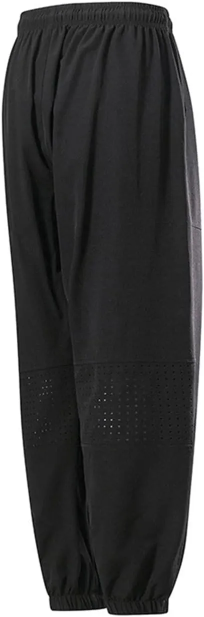 Gym Sweatpants Men Linen Tactical Gym Skinny Outfits Bike Elastic Waist Motorcycle Summer Cloth Casual Resort Wear
