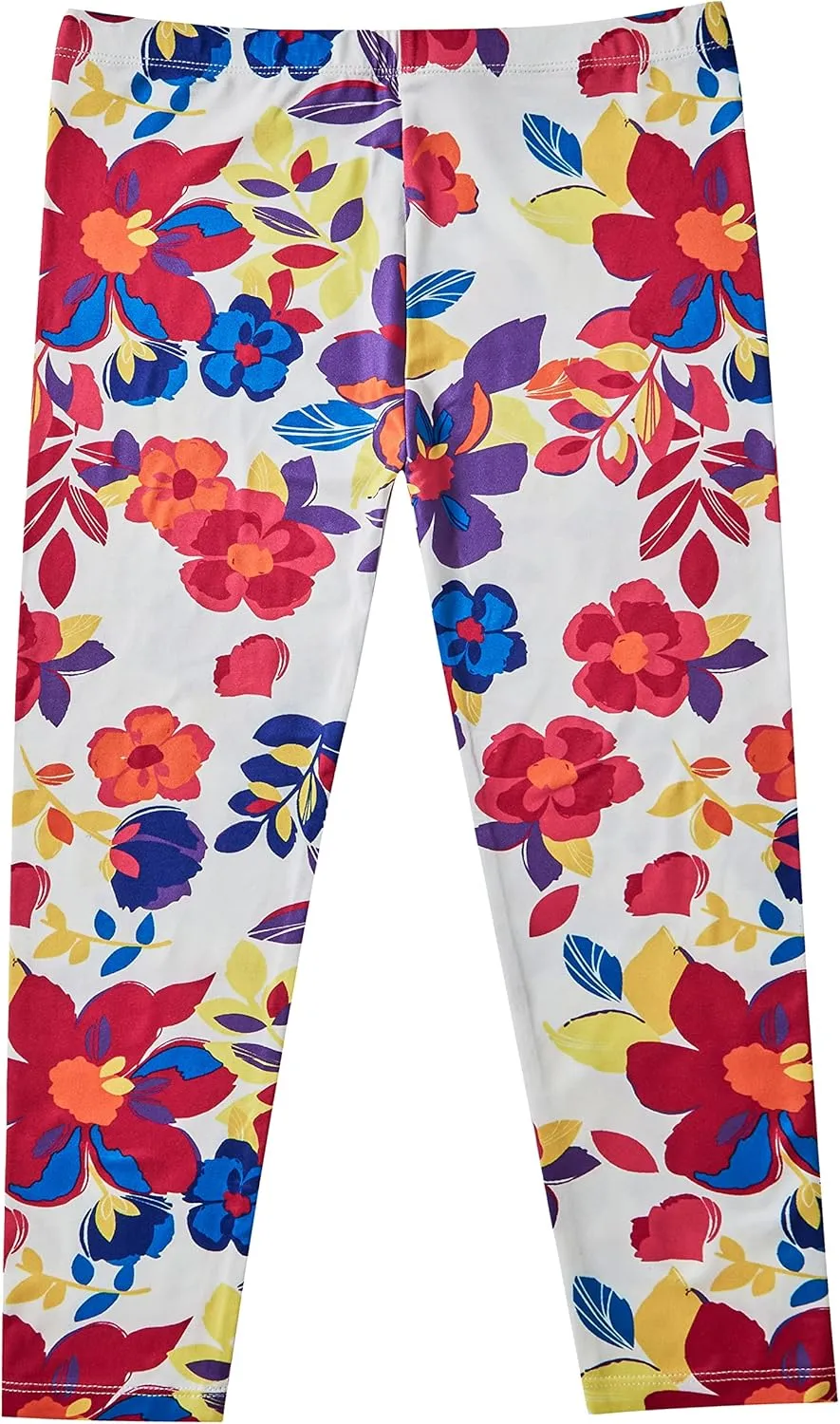 IRELIA 3 Pack Modal Girls Leggings Capri Solid Pant for School/Holiday