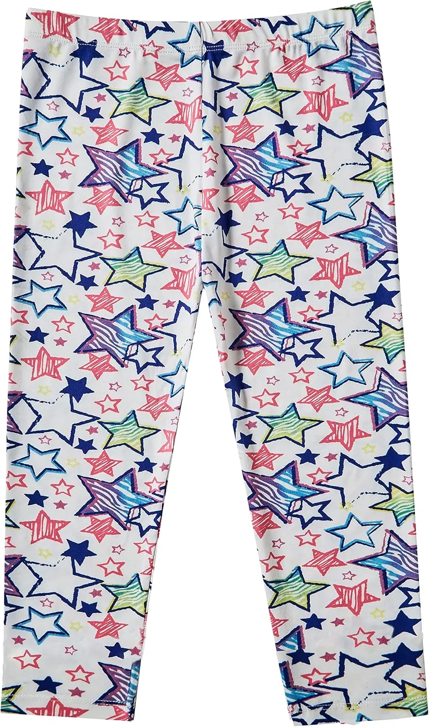 IRELIA 3 Pack Modal Girls Leggings Capri Solid Pant for School/Holiday