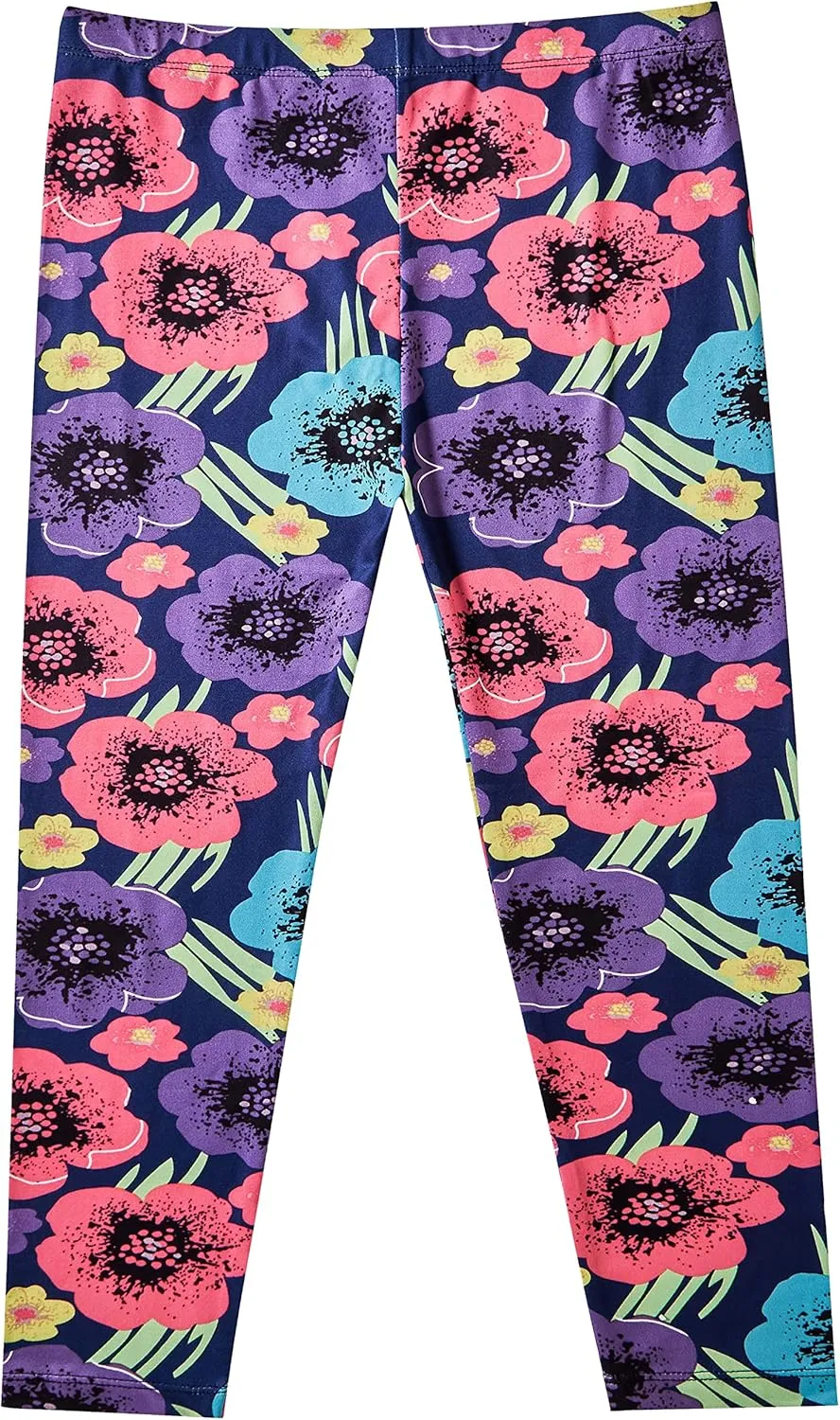IRELIA 3 Pack Modal Girls Leggings Capri Solid Pant for School/Holiday