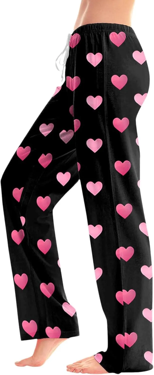 Ladies' 2025 Valentine Fashion Casual Printed Casual Pants Western Leggings