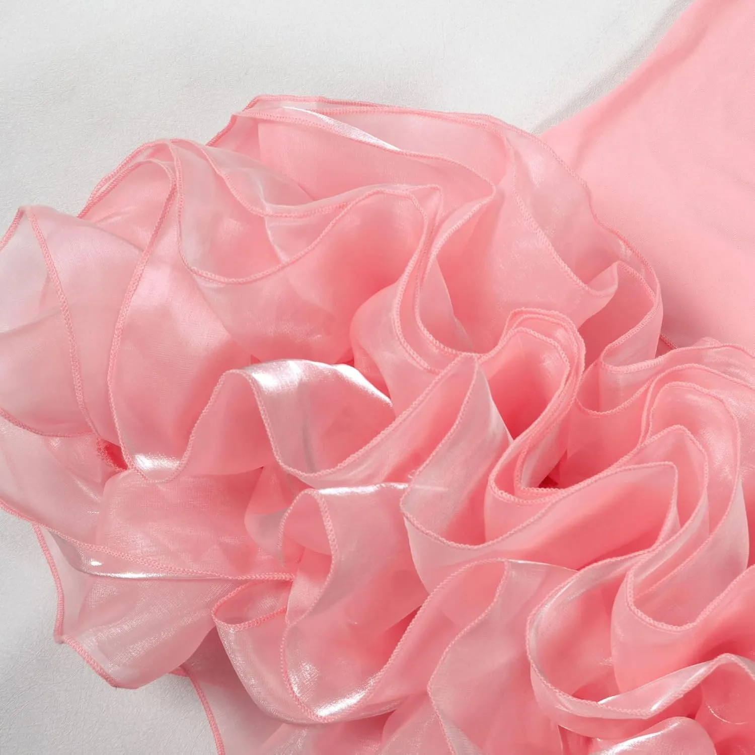 LAJIOJIO Women's Puffy Ruffle Mini Dress,Off Shoulder Sleeveless Tulle Club Night Out Dresses