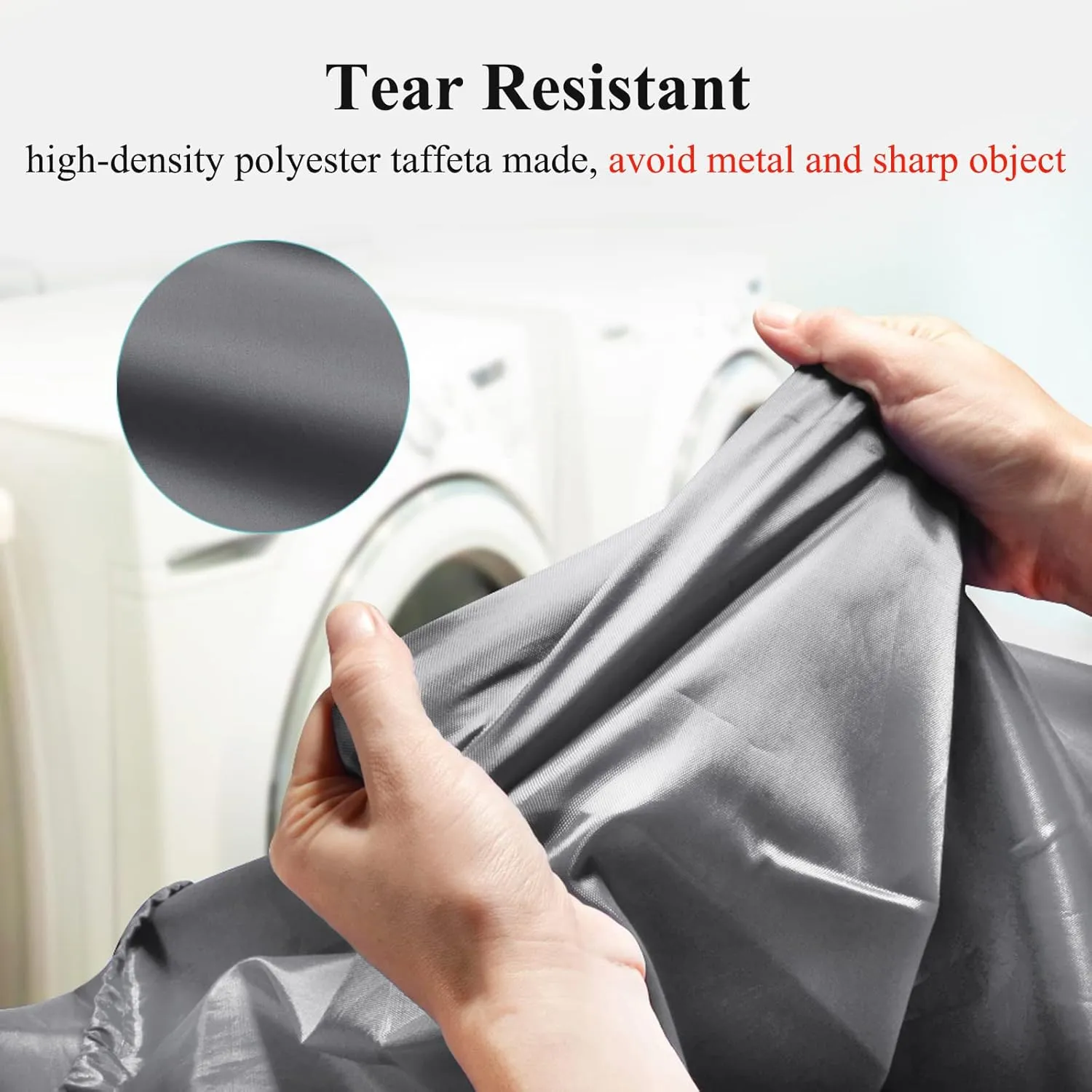 Laundry Bag 28x45 inch, 2 Pack Laundry Sacks with Drawstrings Extra Large Travel Laundry Bag Hamper Liner Heavy Duty Dirty Clothes Organizer Storage Bag Easy Fit a Laundry Hamper or Basket