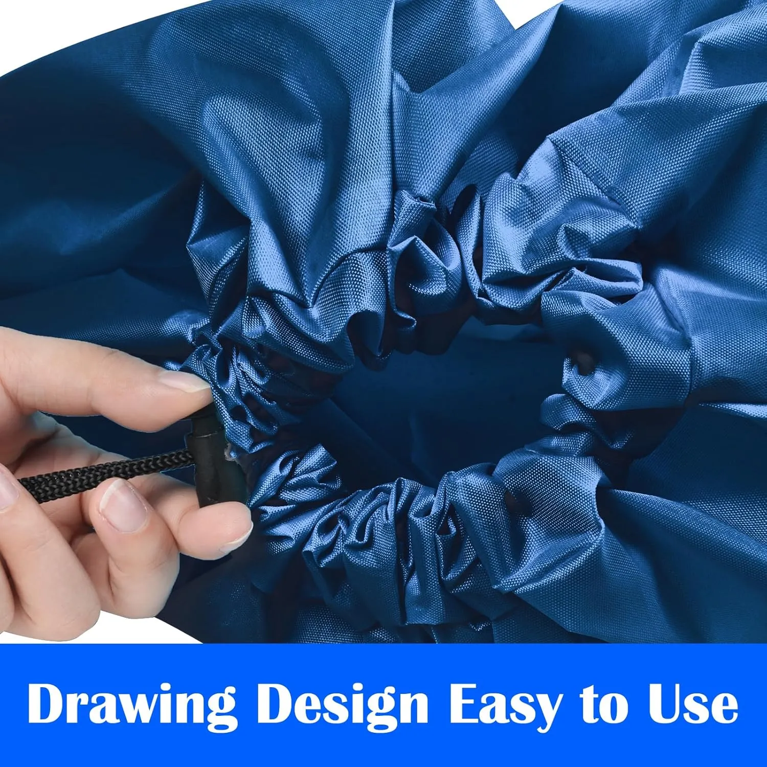 Laundry Bag, Travel Laundry Bag Machine Washable Dirty Clothes Organizer, Large Enough to Hold 4 Loads of Laundry, Easy Fit a Laundry Hamper or Basket (Wine Navy, 24" x 36")