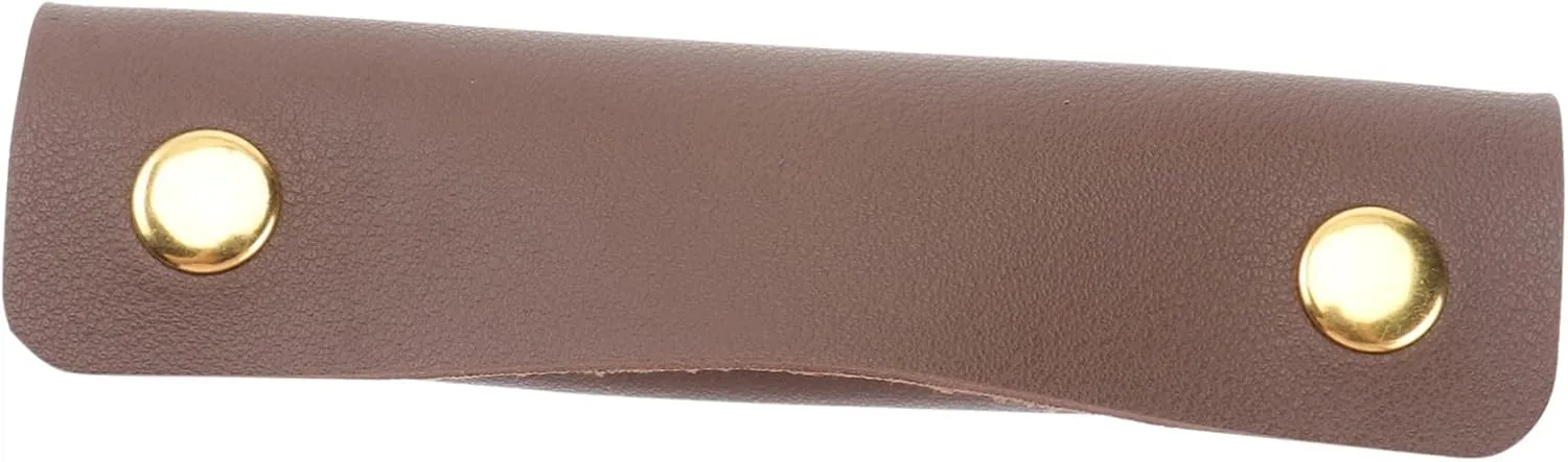 LIFKOME Luggage Handle Wrap Suitcase Protector Bag Decor Wallet Handle Saddle Pu Leather for Bag