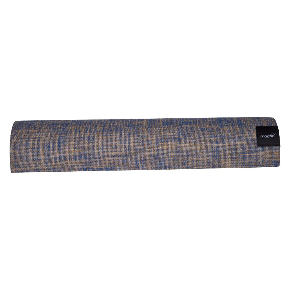 MagFit Jute Yoga Mat 5mm (Blue)