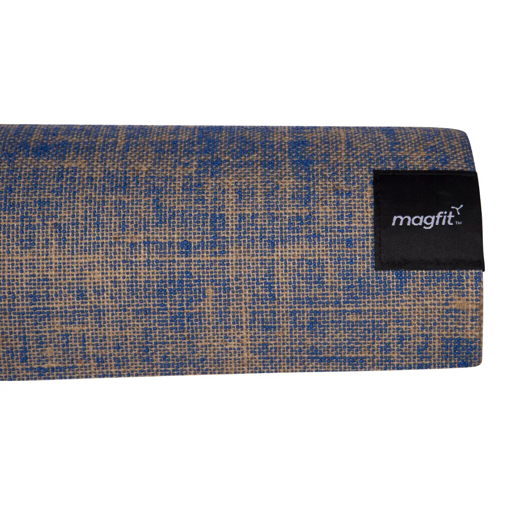 MagFit Jute Yoga Mat 5mm (Blue)