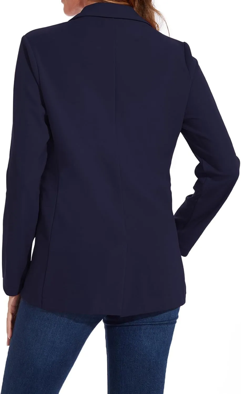 MINTLIMIT Blazers for Women One Button Jacket Suits Notched Lapel Classic Casual Formal Long Sleeve Blazer with Pockets