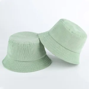 Mum & Me Matching Set Adults Corduroy Bucket Hat (Mint)