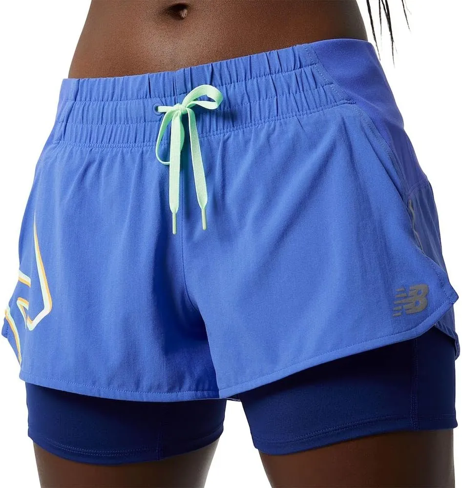 New Balance Impact Run 2-in-1 Shorts