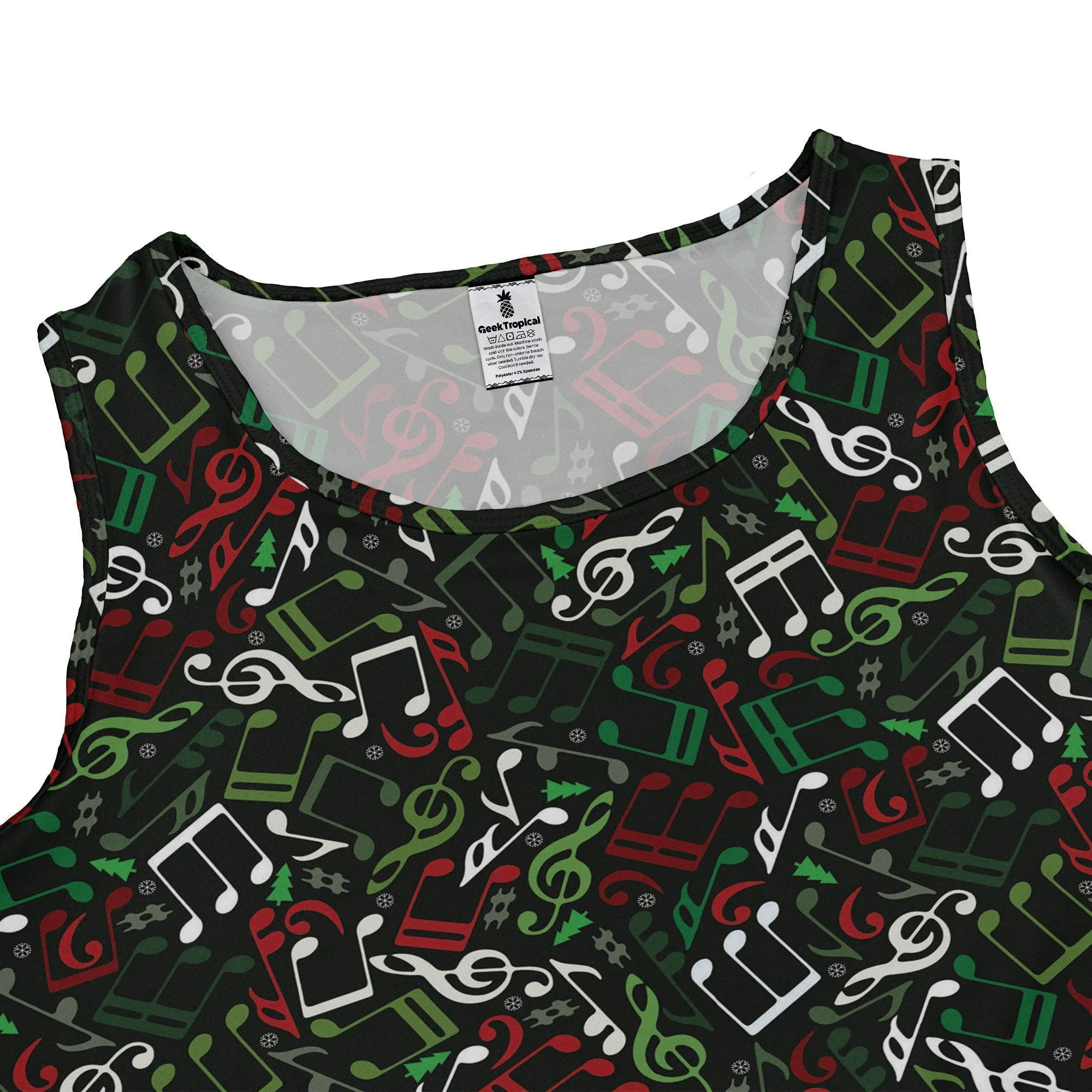 O Christmas Tree Music Notes Dress