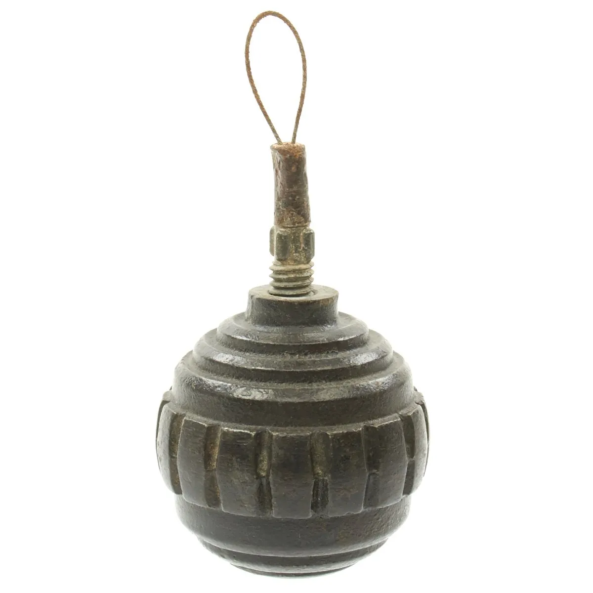 Original German WWI Model 1915 n/A Inert Ball Hand Fragmentation Grenade - Kugelhandgranate