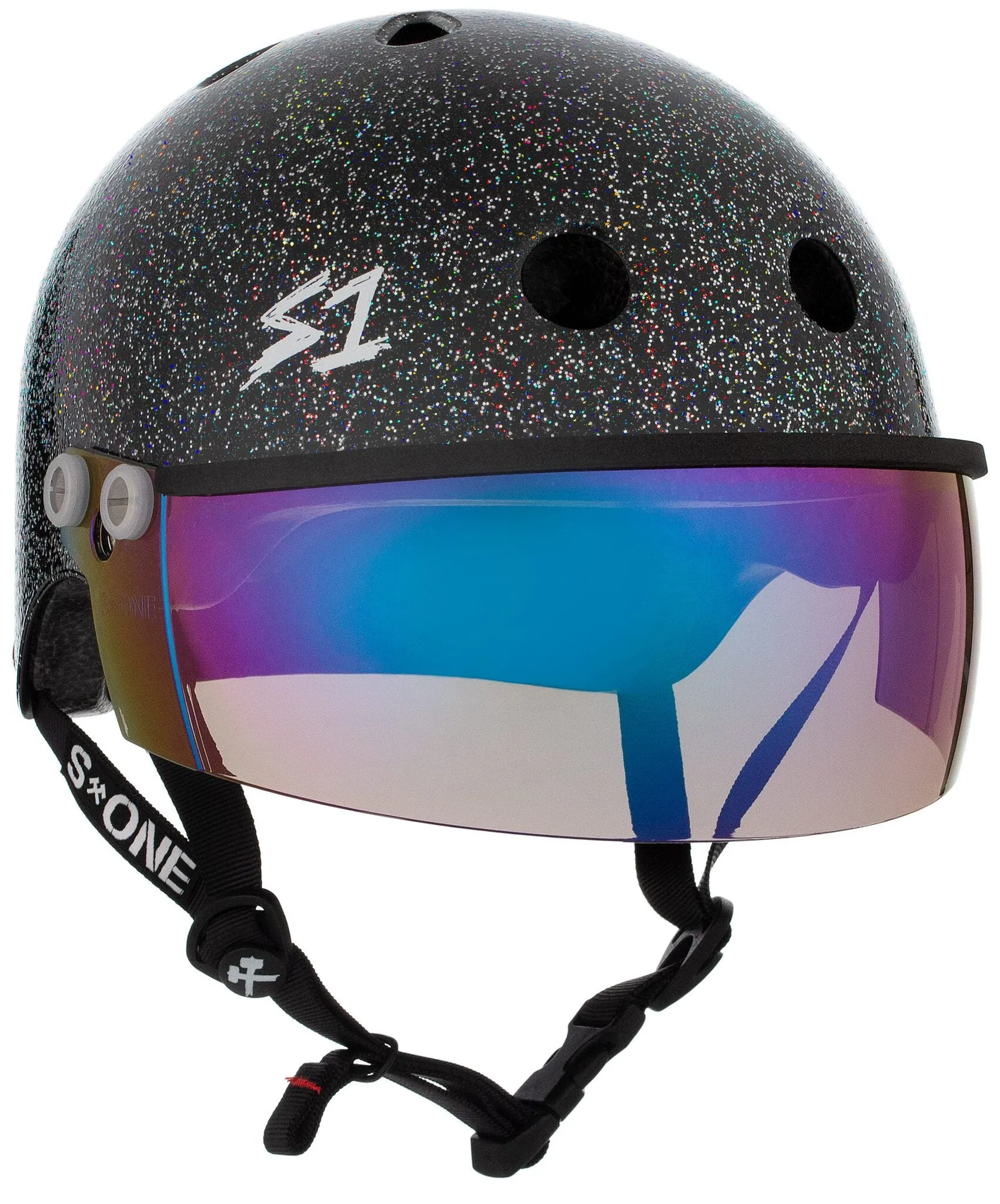 S-One Lifer Helmet With Visor GLITTER