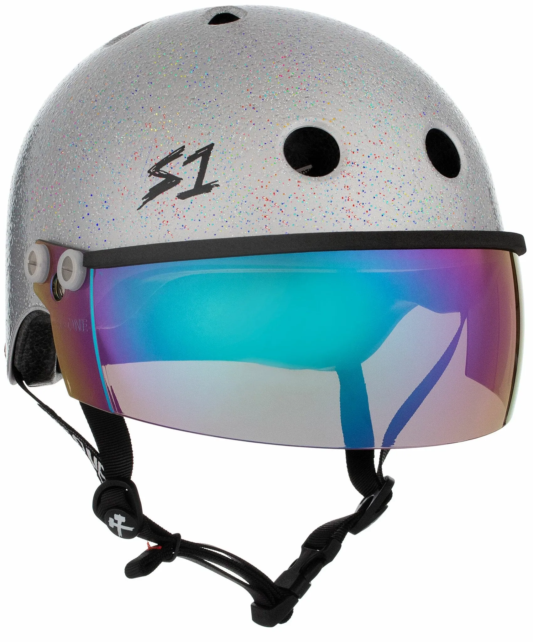 S-One Lifer Helmet With Visor GLITTER