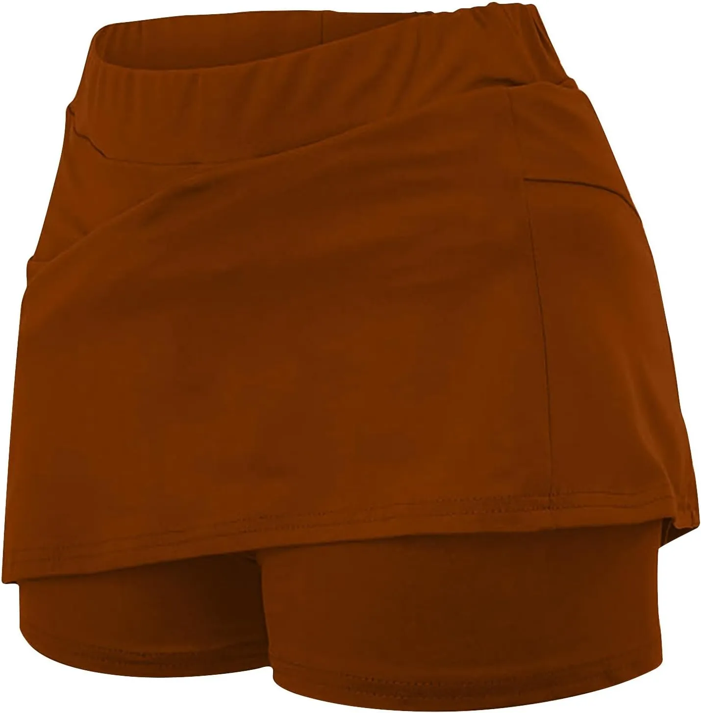 Skorts for Woman Fashion High Waist Skirts Inner Shorts 2025 Summer Solid Golf Skirt Pants Gym Yoga Running Clothes