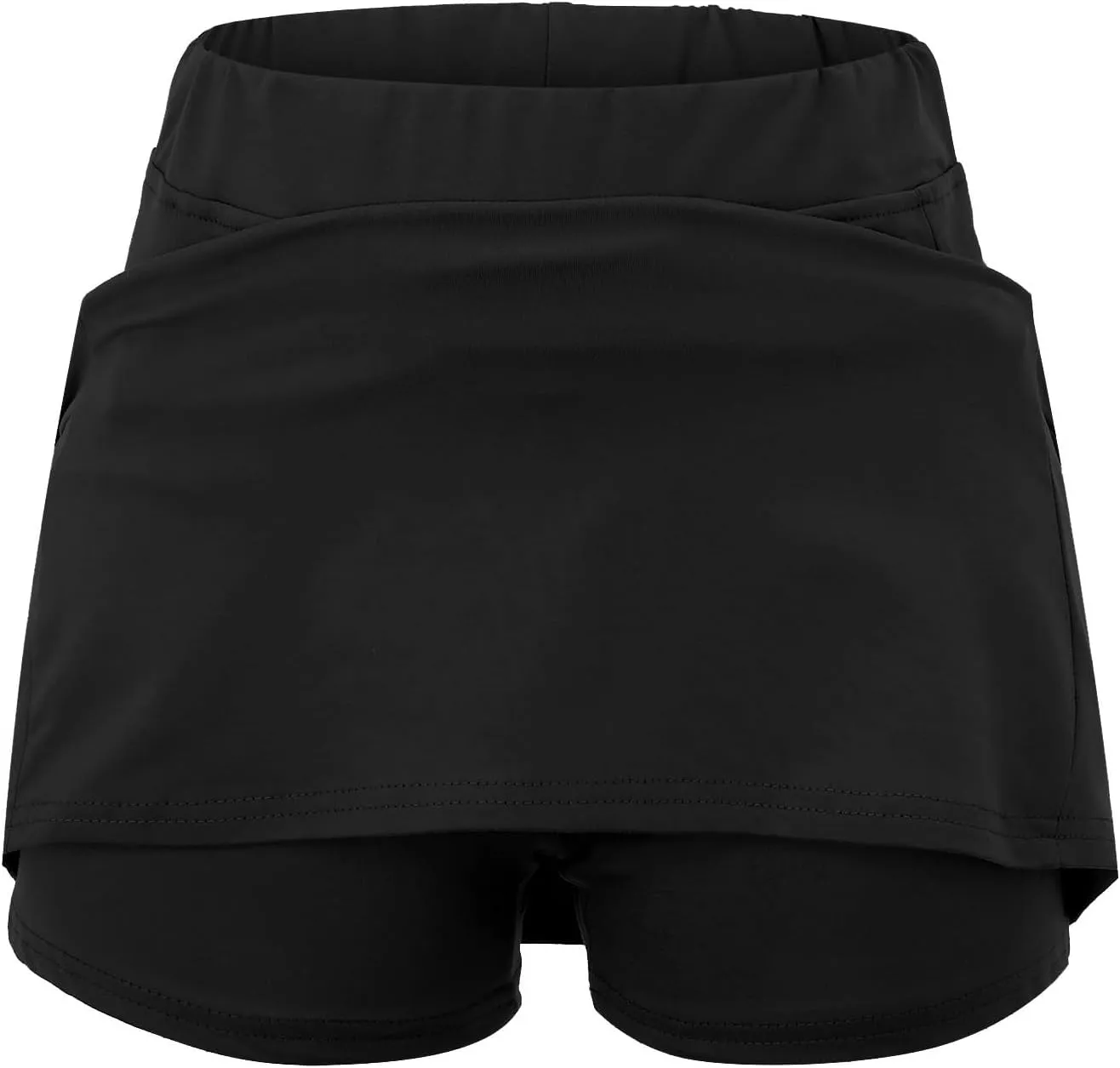 Skorts for Women Dressy Casual 2025 High Waist Tummy Control Athletic Golf Tennis Skirt Plus Size Comfy Shorts Skirts