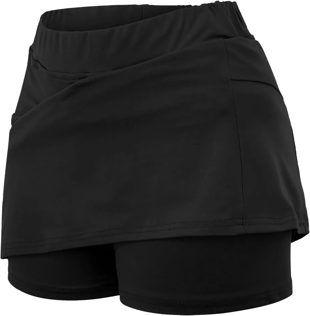 Skorts for Women Dressy Casual 2025 High Waist Tummy Control Athletic Golf Tennis Skirt Plus Size Comfy Shorts Skirts