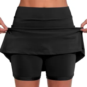 Skorts for Women Dressy Casual 2025 High Waist Tummy Control Athletic Golf Tennis Skirt Plus Size Comfy Shorts Skirts