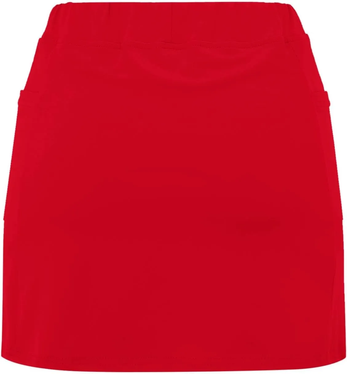 Skorts for Women Dressy Casual Plus Size High Waist Skirt Shorts Underneath Tummy Control Tennis Skorts with Pockets