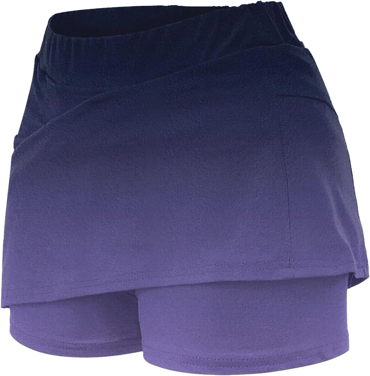 Skorts for Women Plus Size Casual Floral Print Athletic Golf Tennis Short Skirts 2025 Summer Skort with Pockets