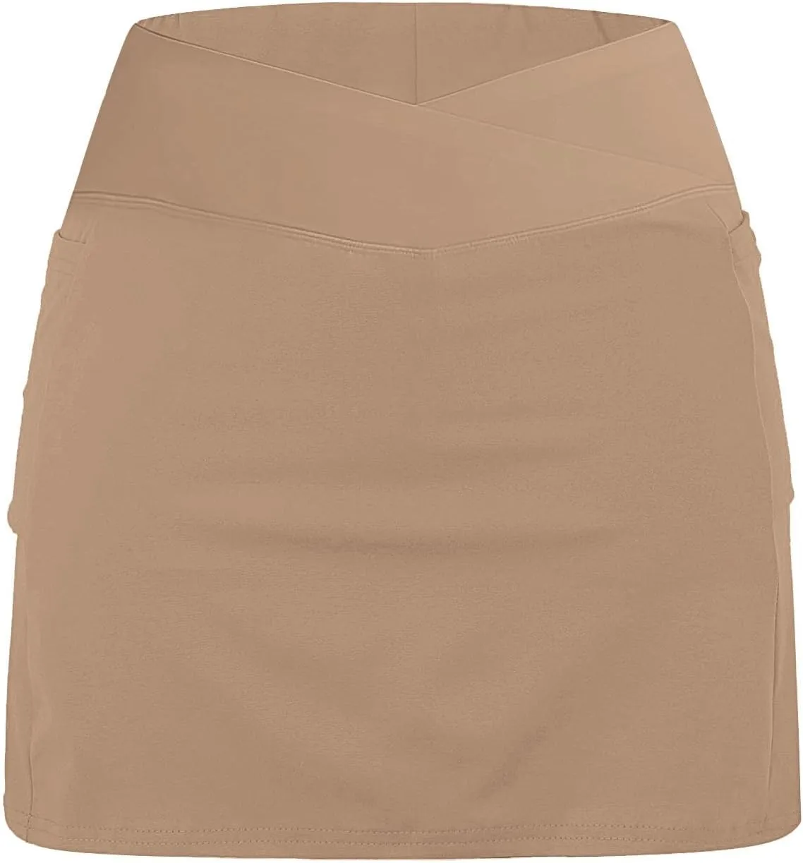 Skorts for Women with Pockets High Waist Tummy Control Yoga Shorts Dressy Casual Athletic Tennis Mini Short Skirts