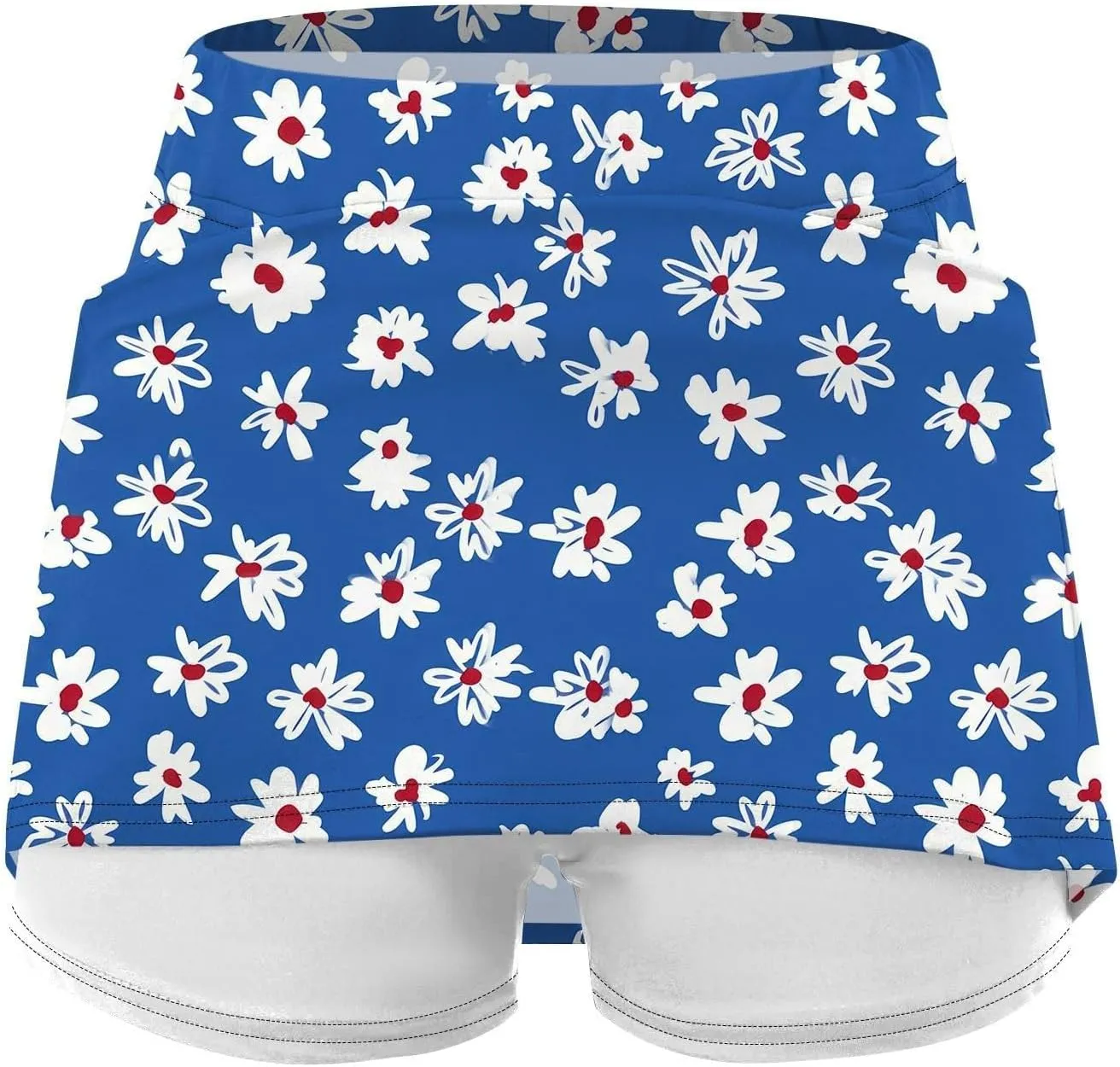 Skorts for Women with Pockets Summer 2025 Tummy Control Tennis Golf Skirt Plus Size Culottes High Waist Athletic