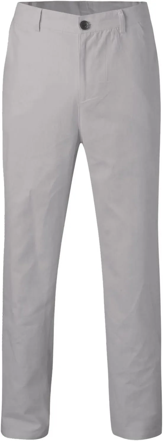 Slim Fit Dress Pants for Men Flat Front Skinny Fashion Casual Business Chino Golf Suit Pants Trousers with Pockets
