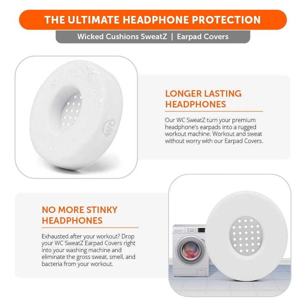 Small WC SweatZ Protective Headphone Earpad Covers